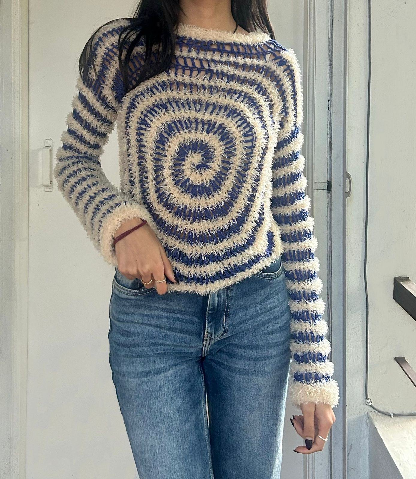 Spiral Sweater